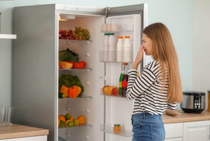 woman-feeling-bad-smell-from-fridge